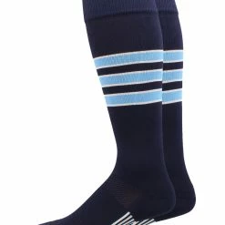 MadSportsStuff Dugout 3 Stripe Softball Socks (Multiple Colors)