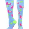 MadSportsStuff Cactus And Llama Socks Over The Calf Length Softball Socks