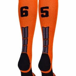 Deals โญ MadSportsStuff ๐ฅ Softball ๐งฆ Socks Orange And Black Player ID Custom Number Over The Calf ๐งฆ Socks For ๐ฅ Softball โพ Baseball Football Boys And ๐ง Girls ๐ 120 MadSportsStuff Softball Socks Orange And Black Player ID Custom Number Over The Calf Socks For Softball Baseball Football Boys And Girls