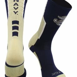 Flash Sale ✨ TCK United States Naval Academy 🧦 Socks Navy Midshipmen Perimeter Crew 🧦 Socks ✨ 11 TCK United States Naval Academy Socks Navy Midshipmen Perimeter Crew Socks