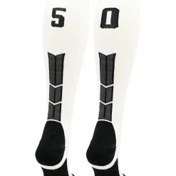 Best Sale โจ MadSportsStuff ๐ฅ Softball ๐งฆ Socks White Player ID Custom Number Over The Calf ๐งฆ Socks For ๐ฅ Softball โพ Baseball Football Boys And ๐ง Girls ๐งจ 158 MadSportsStuff Softball Socks White Player ID Custom Number Over The Calf Socks For Softball Baseball Football Boys And Girls