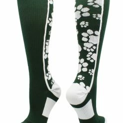 MadSportsStuff Softball Socks Crazy Socks With Paws Over The Calf (multiple Colors)