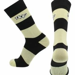 TCK Central Florida Golden Knights Socks Game Day Striped Crew Socks