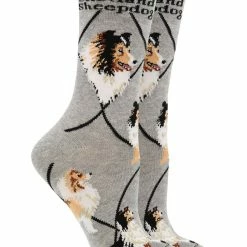 Cheap โ๏ธ WHD Shetland Sheepdog ๐งฆ Socks For ๐ฉ Women Gift For ๐ Dog Lovers ๐ 7 WHD Shetland Sheepdog Socks For Women Gift For Dog Lovers