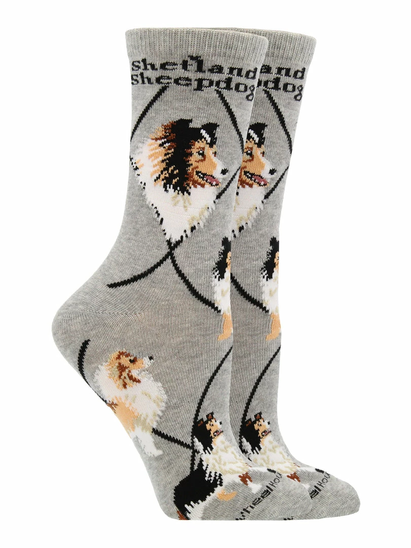 Cheap โ๏ธ WHD Shetland Sheepdog ๐งฆ Socks For ๐ฉ Women Gift For ๐ Dog Lovers ๐ 4 WHD Shetland Sheepdog Socks For Women Gift For Dog Lovers