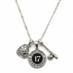 Budget ๐ MadSportsStuff Jewelry ๐ง Girls ๐ฅ Softball Necklace With Jersey Number (Available In 39 Numbers) โ๏ธ 84 MadSportsStuff Jewelry Girls Softball Necklace With Jersey Number (Available In 39 Numbers)