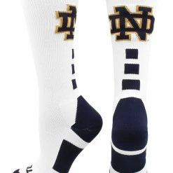 TCK Sports University Of Notre Dame Socks Fighting Irish Baseline Crew All Schools