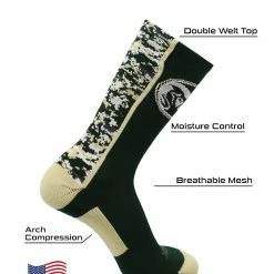 Best reviews of ๐งจ TCK CSU Rams ๐งฆ Socks Digital Camo Crew ๐ฅ 9 TCK CSU Rams Socks Digital Camo Crew
