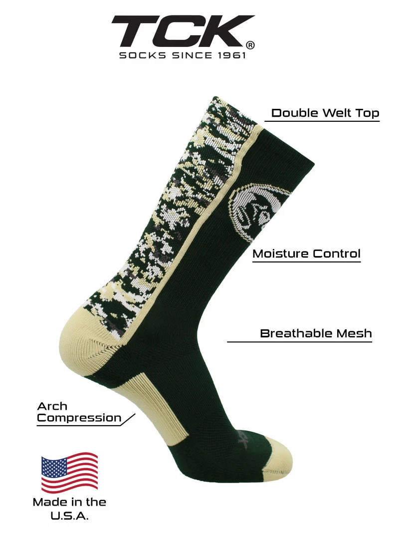 Best reviews of ๐งจ TCK CSU Rams ๐งฆ Socks Digital Camo Crew ๐ฅ 4 TCK CSU Rams Socks Digital Camo Crew