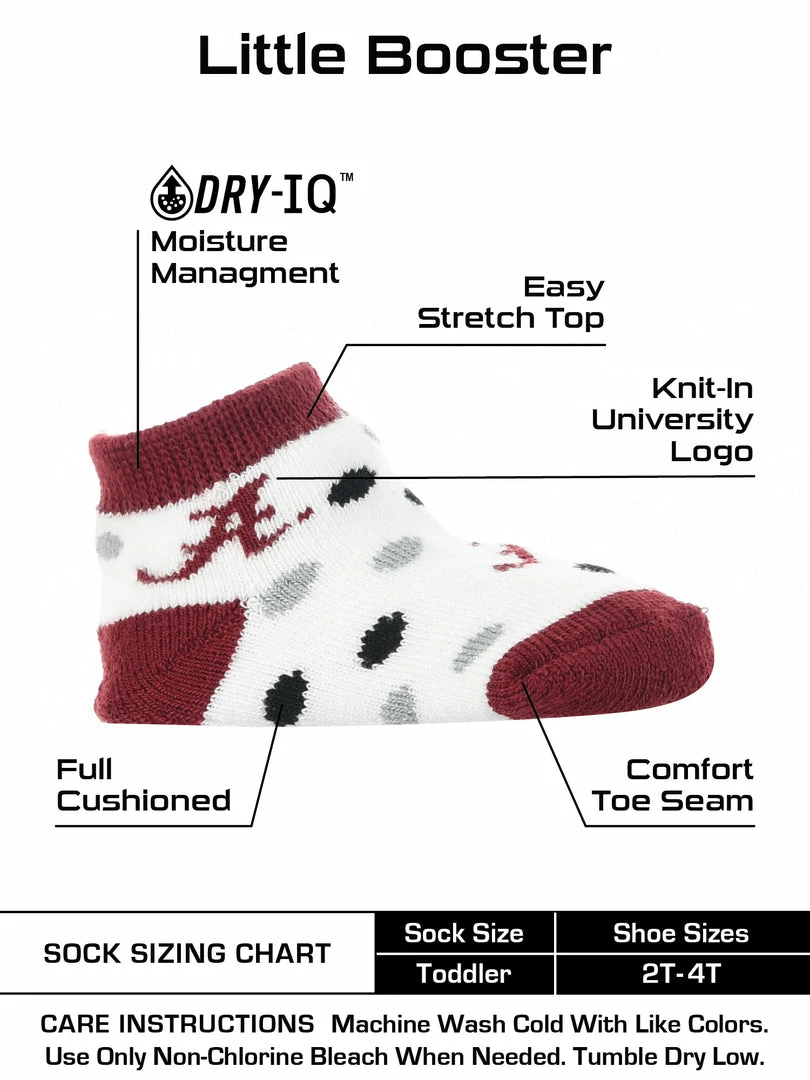 Best Pirce ๐ TCK Arkansas Razorbacks Toddler ๐งฆ Socks Low Cut Little Fan All Schools ๐ 3 TCK Arkansas Razorbacks Toddler Socks Low Cut Little Fan All Schools