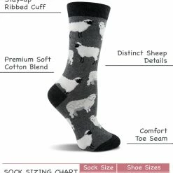Promo ๐ WHD Sheep ๐งฆ Socks For ๐ฉ Women - Sheep Lovers Gift - 2-Pack ๐ 6 WHD Sheep Socks For Women - Sheep Lovers Gift - 2-Pack
