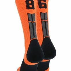 Flash Sale β MadSportsStuff Orange And Black Player ID Custom Number Crew 𧦠Socks For π Basketball Lacrosse Volleyball Boys And π§ Girls β 147 MadSportsStuff Orange And Black Player ID Custom Number Crew Socks For Basketball Lacrosse Volleyball Boys And Girls