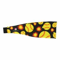 MadSportsStuff Softball Bomber Headband With Softball Bomb Logos Headbands
