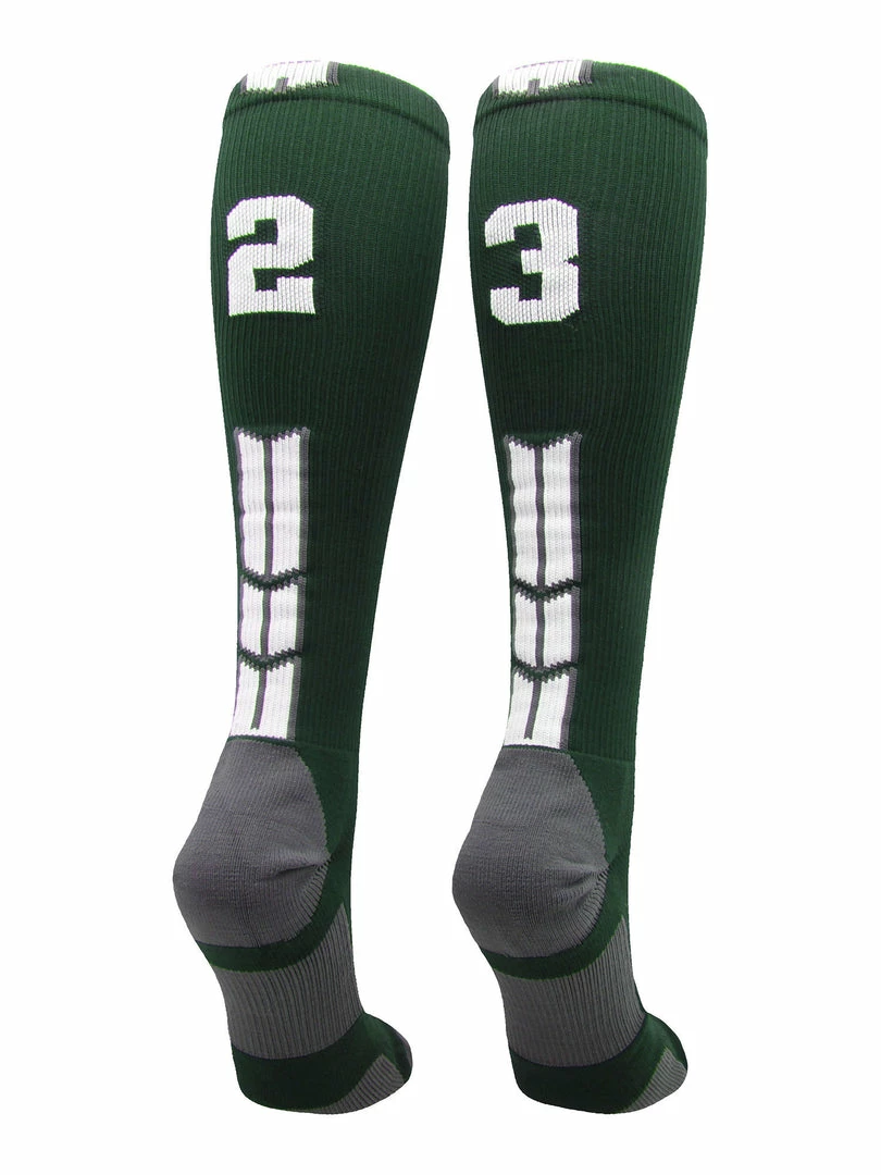 Best reviews of 🤩 MadSportsStuff Dark Green Player ID Custom Number Over The Calf 🧦 Socks For 🥎 Softball ⚾ Baseball Football Boys And 👧 Girls 🥎 Softball 🧦 Socks 🧨 80 MadSportsStuff Dark Green Player ID Custom Number Over The Calf Socks For Softball Baseball Football Boys And Girls Softball Socks