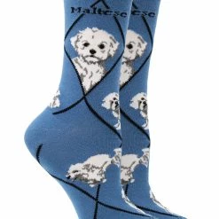 Cheap โ๏ธ WHD Maltese ๐งฆ Socks For ๐ฉ Women Gift For ๐ฆฎ Dog Lovers ๐ 7 WHD Maltese Socks For Women Gift For Dog Lovers