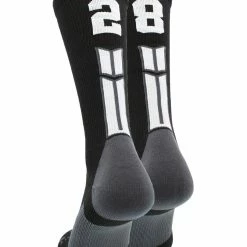 Outlet ๐งจ MadSportsStuff Black Player ID Custom Number Crew ๐งฆ Socks For ๐ Basketball Lacrosse Volleyball Boys And ๐ง Girls Volleyball ๐งฆ Socks ๐ฏ 205 MadSportsStuff Black Player ID Custom Number Crew Socks For Basketball Lacrosse Volleyball Boys And Girls Volleyball Socks