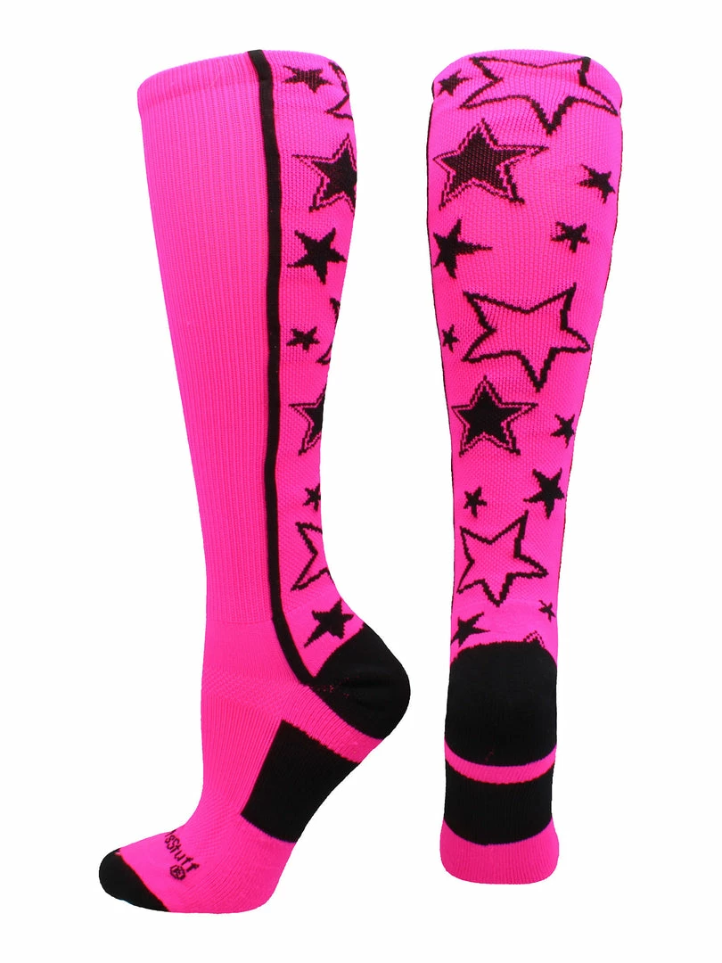 Promo π MadSportsStuff Crazy 𧦠Socks With Stars Over The Calf 𧦠Socks (multiple Colors) β¨ 12 MadSportsStuff Crazy Socks With Stars Over The Calf Socks (multiple Colors)
