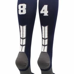 Best Sale ๐คฉ MadSportsStuff Navy Player ID Custom Number Over The Calf ๐งฆ Socks For ๐ฅ Softball โพ Baseball Football Boys And ๐ง Girls โจ 155 MadSportsStuff Navy Player ID Custom Number Over The Calf Socks For Softball Baseball Football Boys And Girls