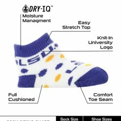 TCK All Schools LSU Tigers Toddler Socks Low Cut Little Fan