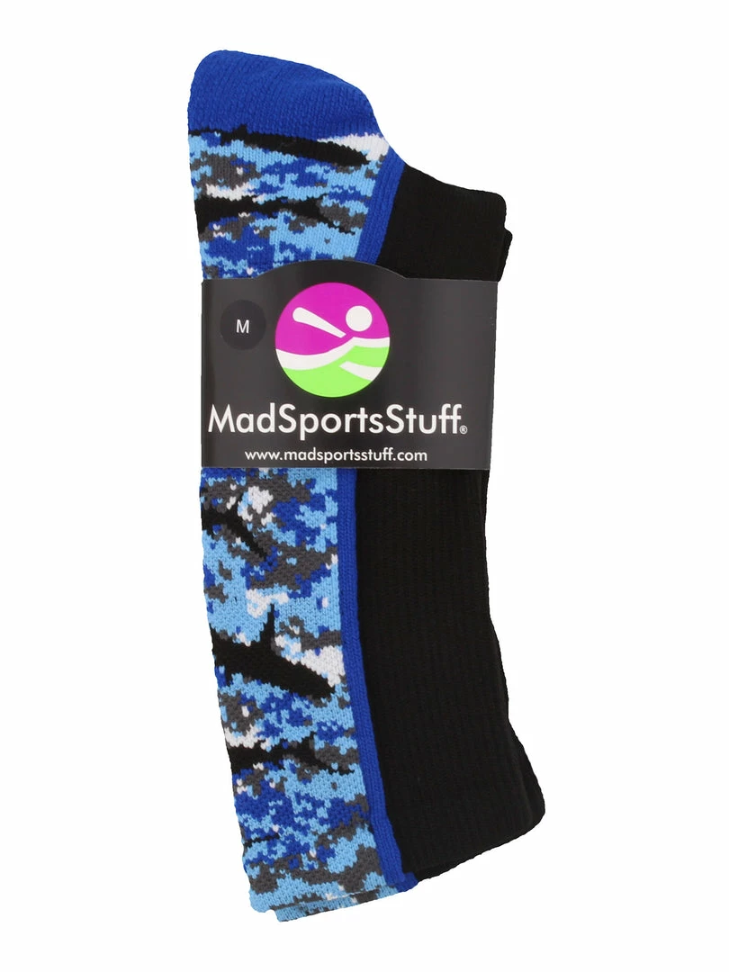Coupon ๐ MadSportsStuff Digital Camo Shark ๐งฆ Socks Crew ๐ 4 MadSportsStuff Digital Camo Shark Socks Crew