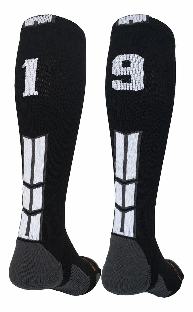 Cheap ๐ฅฐ MadSportsStuff ๐ฅ Softball ๐งฆ Socks Black Player ID Custom Number Over The Calf ๐งฆ Socks For ๐ฅ Softball โพ Baseball Football Boys And ๐ง Girls ๐ 60 MadSportsStuff Softball Socks Black Player ID Custom Number Over The Calf Socks For Softball Baseball Football Boys And Girls