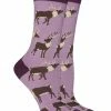WHD Elk Socks For Women Gift For Animal Lovers