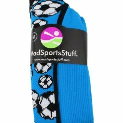 MadSportsStuff Crazy Soccer Socks With Soccer Balls Over The Calf (multiple Colors)