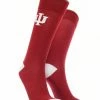 TCK All Schools Indiana Hoosiers Dress Socks Dean's List Crew Length Socks