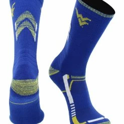 TCK West Virginia Mountaineers Socks West Virginia University Mountaineers Champion Crew Socks