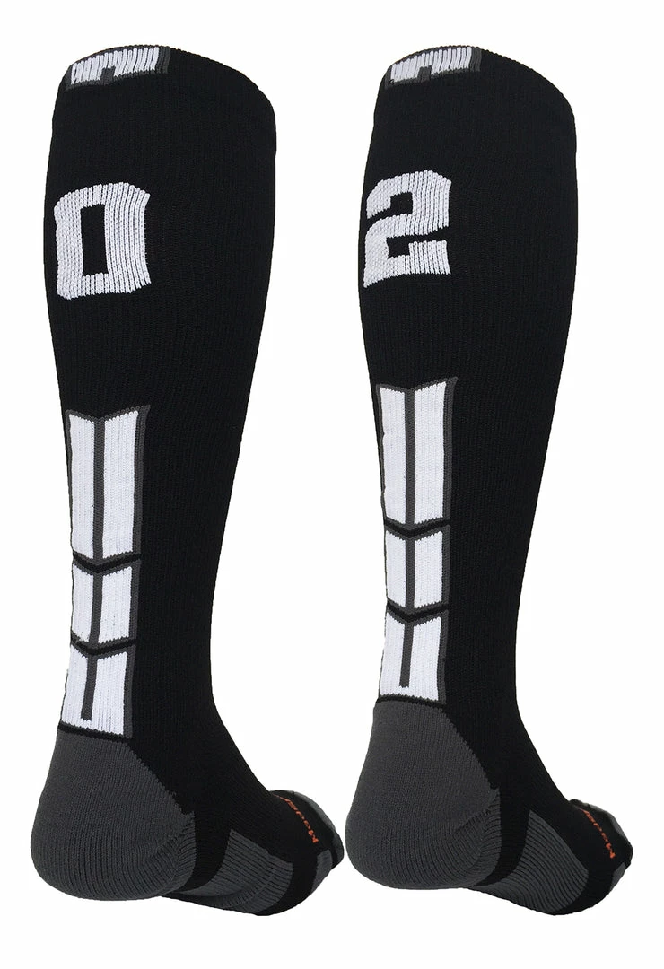 Cheap ๐ฅฐ MadSportsStuff ๐ฅ Softball ๐งฆ Socks Black Player ID Custom Number Over The Calf ๐งฆ Socks For ๐ฅ Softball โพ Baseball Football Boys And ๐ง Girls ๐ 77 MadSportsStuff Softball Socks Black Player ID Custom Number Over The Calf Socks For Softball Baseball Football Boys And Girls