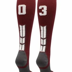 Best Sale ๐ MadSportsStuff Maroon Player ID Custom Number Over The Calf ๐งฆ Socks For ๐ฅ Softball โพ Baseball Football Boys And ๐ง Girls ๐ฅ Softball ๐งฆ Socks ๐ 179 MadSportsStuff Maroon Player ID Custom Number Over The Calf Socks For Softball Baseball Football Boys And Girls Softball Socks