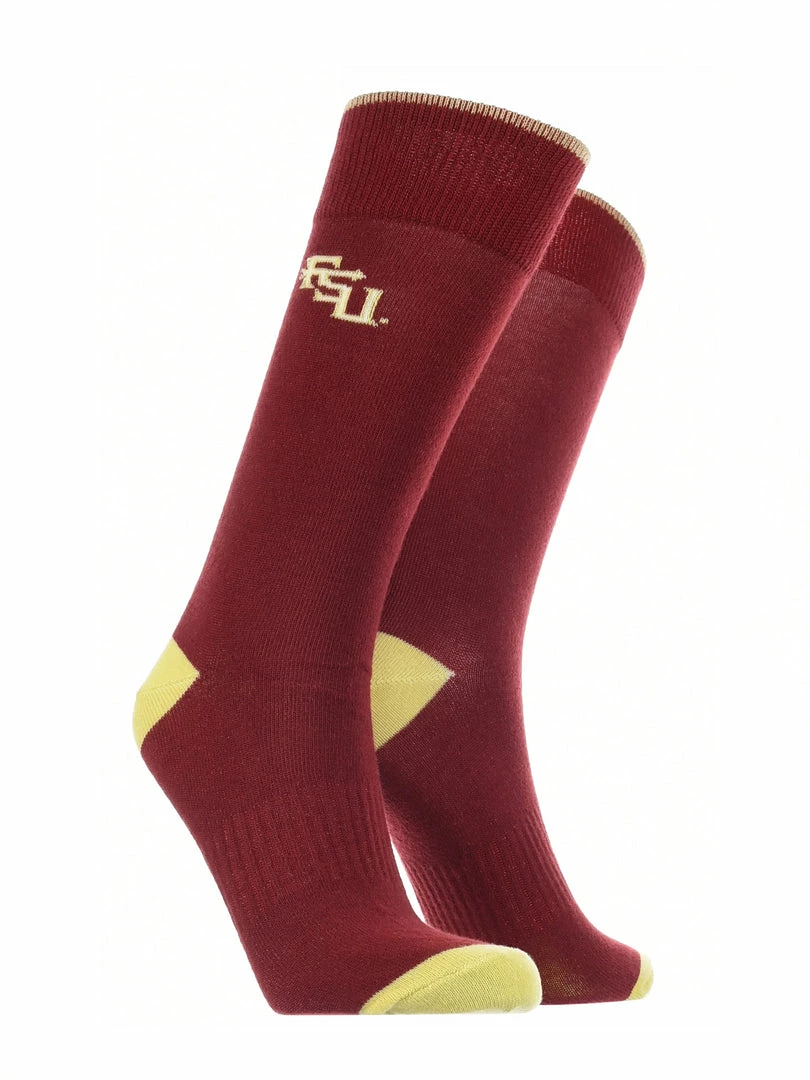 New โ TCK All Schools Florida State Seminoles ๐ Dress ๐งฆ Socks Dean's List Crew Length ๐งฆ Socks ๐ 4 TCK All Schools Florida State Seminoles Dress Socks Dean's List Crew Length Socks