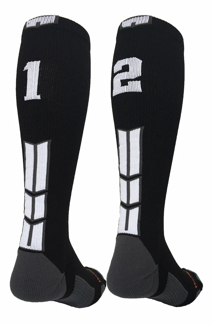 Cheap ๐ฅฐ MadSportsStuff ๐ฅ Softball ๐งฆ Socks Black Player ID Custom Number Over The Calf ๐งฆ Socks For ๐ฅ Softball โพ Baseball Football Boys And ๐ง Girls ๐ 67 MadSportsStuff Softball Socks Black Player ID Custom Number Over The Calf Socks For Softball Baseball Football Boys And Girls