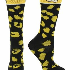 TCK All Schools Missouri Tigers Socks Womens Savage Crew Socks