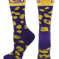 Coupon ๐ TCK LSU Tigers ๐งฆ Socks ๐ฉ Womens Savage Crew ๐งฆ Socks โค๏ธ 9 TCK LSU Tigers Socks Womens Savage Crew Socks
