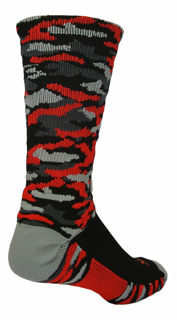 Flash Sale ๐ Basketball ๐งฆ Socks TCK Sports Elite Woodland Camo Performance Crew ๐งฆ Socks ๐ 11 Basketball Socks TCK Sports Elite Woodland Camo Performance Crew Socks