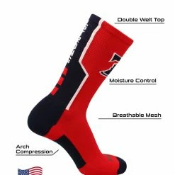 TCK Basketball Socks Philly Socks Crew Length Philly Strong