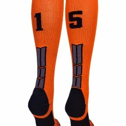 Deals โญ MadSportsStuff ๐ฅ Softball ๐งฆ Socks Orange And Black Player ID Custom Number Over The Calf ๐งฆ Socks For ๐ฅ Softball โพ Baseball Football Boys And ๐ง Girls ๐ 169 MadSportsStuff Softball Socks Orange And Black Player ID Custom Number Over The Calf Socks For Softball Baseball Football Boys And Girls