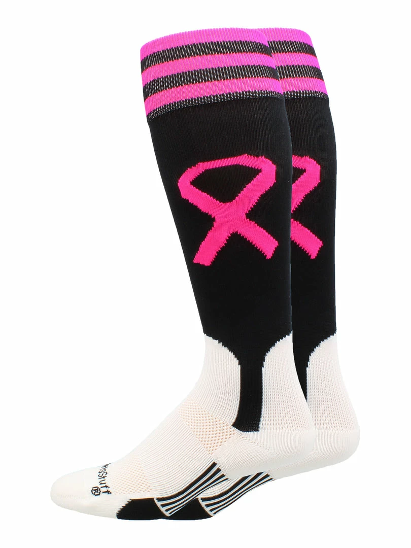Top 10 🎉 MadSportsStuff Pink Ribbon Breast Cancer Awareness ⚾ Baseball Stirrup 🧦 Socks ⚾ Baseball 🧦 Socks ❤️ 6 MadSportsStuff Pink Ribbon Breast Cancer Awareness Baseball Stirrup Socks Baseball Socks