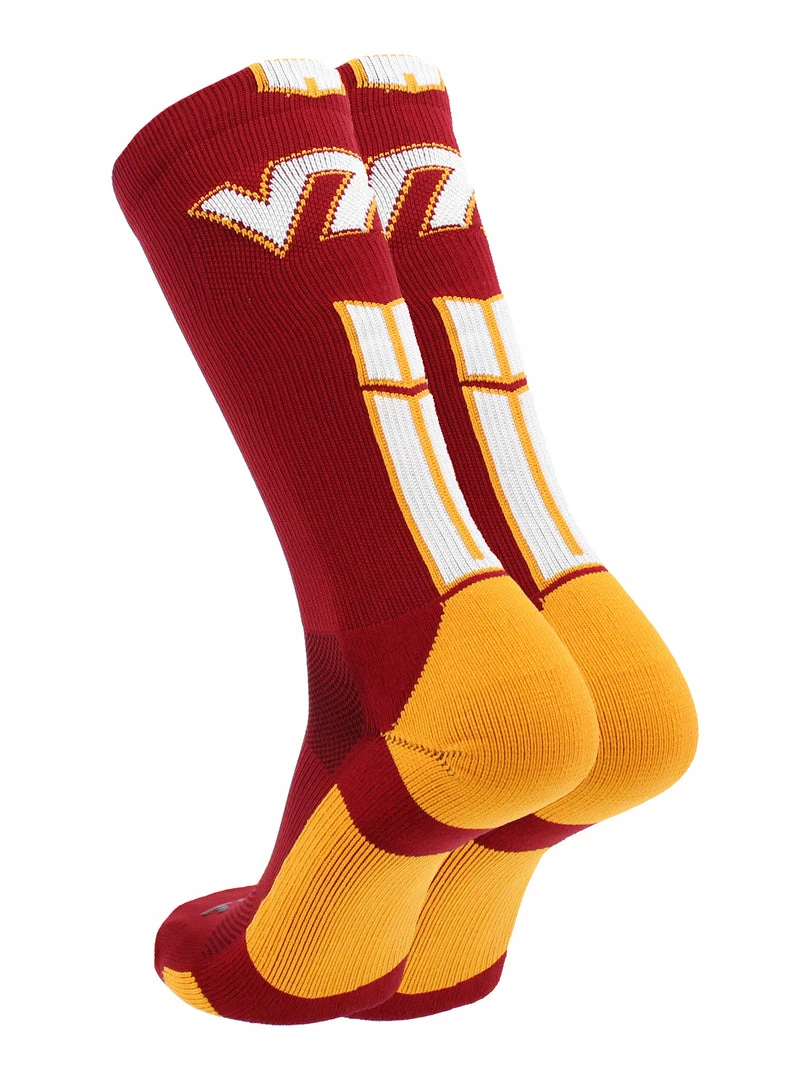 Discount ๐ฅฐ TCK Sports All Schools Virginia Tech Hokies ๐งฆ Socks Baseline 3.0 Crew ๐ 2 TCK Sports All Schools Virginia Tech Hokies Socks Baseline 3.0 Crew