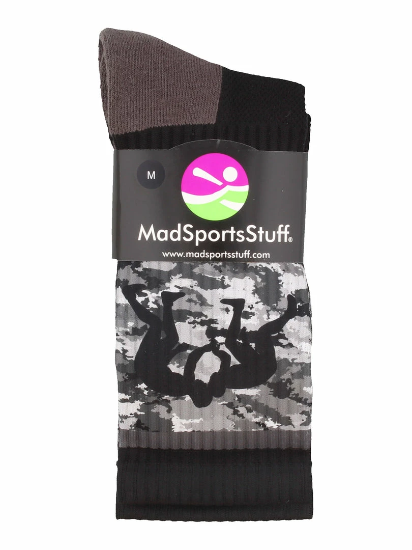 Discount ๐งจ MadSportsStuff Wrestling ๐งฆ Socks Fighting Wrestlers Athletic Crew ๐งฆ Socks (multiple Colors) ๐ 2 MadSportsStuff Wrestling Socks Fighting Wrestlers Athletic Crew Socks (multiple Colors)