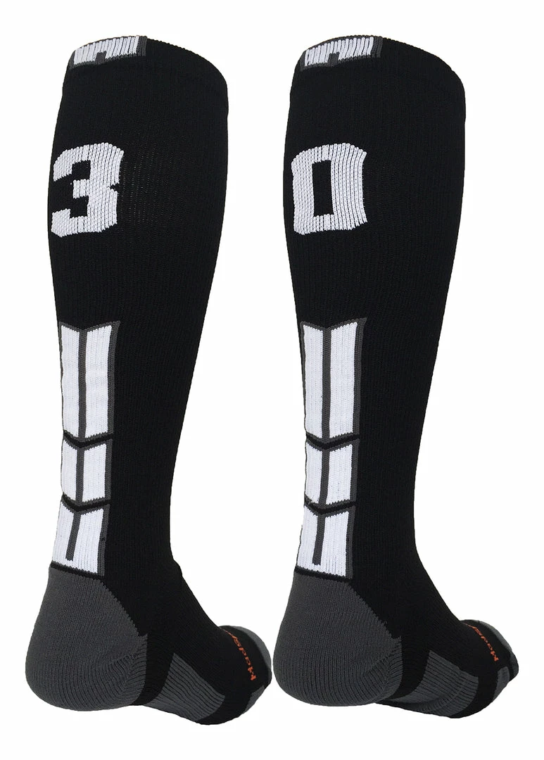 Cheap ๐ฅฐ MadSportsStuff ๐ฅ Softball ๐งฆ Socks Black Player ID Custom Number Over The Calf ๐งฆ Socks For ๐ฅ Softball โพ Baseball Football Boys And ๐ง Girls ๐ 100 MadSportsStuff Softball Socks Black Player ID Custom Number Over The Calf Socks For Softball Baseball Football Boys And Girls