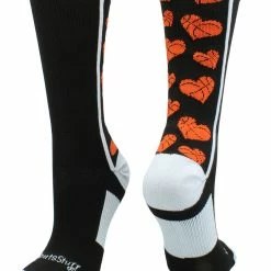 Best Pirce ๐ฅฐ MadSportsStuff Crazy Love ๐ Basketball Hearts Crew ๐งฆ Socks ๐ Basketball ๐งฆ Socks โญ 20 MadSportsStuff Crazy Love Basketball Hearts Crew Socks Basketball Socks