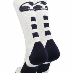 TCK BYU Cougars Socks Baseline Crew