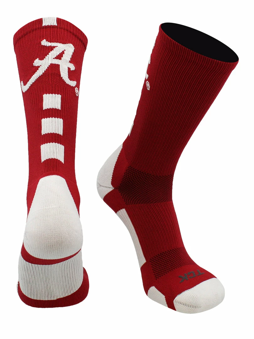 Best Pirce โค๏ธ TCK Alabama Crimson Tide ๐งฆ Socks Baseline Crew ๐ 1 TCK Alabama Crimson Tide Socks Baseline Crew