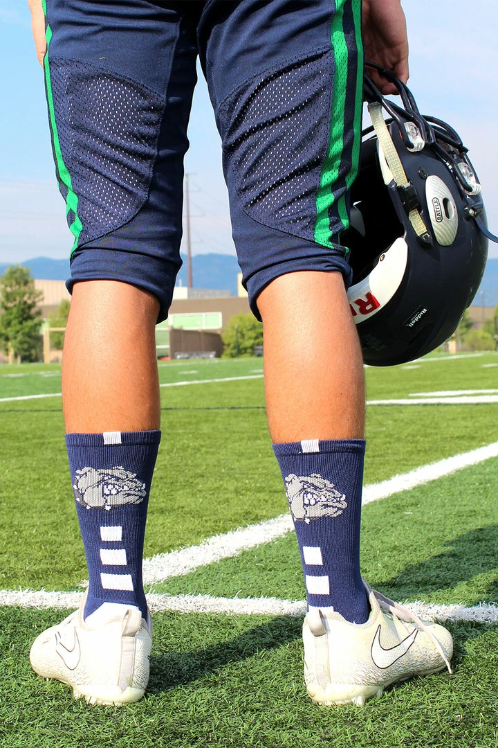 Deals ๐ MadSportsStuff Bulldogs Logo Athletic Crew ๐งฆ Socks (multiple Colors) โพ Baseball ๐งฆ Socks ๐ 5 MadSportsStuff Bulldogs Logo Athletic Crew Socks (multiple Colors) Baseball Socks