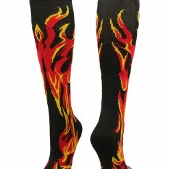 Brand new ๐ MadSportsStuff ๐ฅ Softball ๐งฆ Socks With Flames - For ๐ง Girls Or Boys ๐ฉ Women Or Men โพ Baseball ๐งฆ Socks โค๏ธ 26 MadSportsStuff Softball Socks With Flames - For Girls Or Boys Women Or Men Baseball Socks