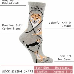 Cheap ๐ WHD Shiba Inu ๐งฆ Socks For ๐ฉ Women Gift For ๐ฆฎ Dog Lovers ๐ 6 WHD Shiba Inu Socks For Women Gift For Dog Lovers