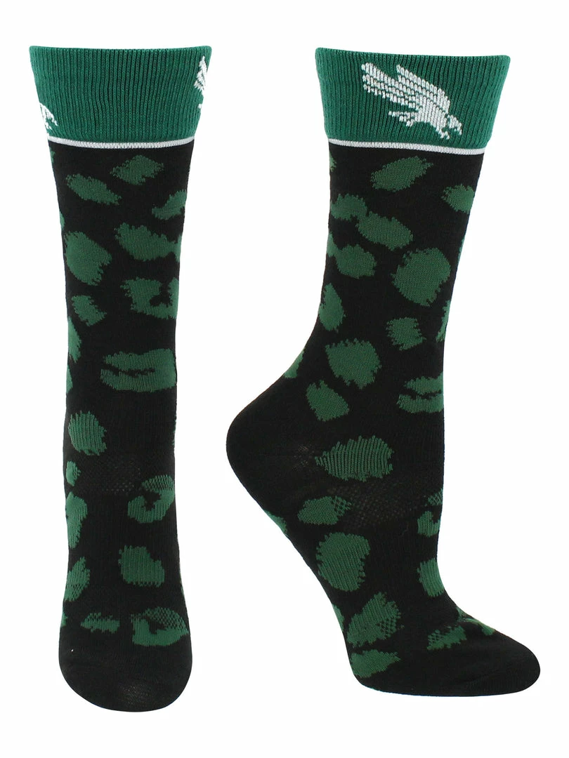 Brand new ๐คฉ TCK UNT North Texas Mean Green ๐งฆ Socks ๐ฉ Womens Savage Crew ๐งฆ Socks All Schools ๐ 2 TCK UNT North Texas Mean Green Socks Womens Savage Crew Socks All Schools