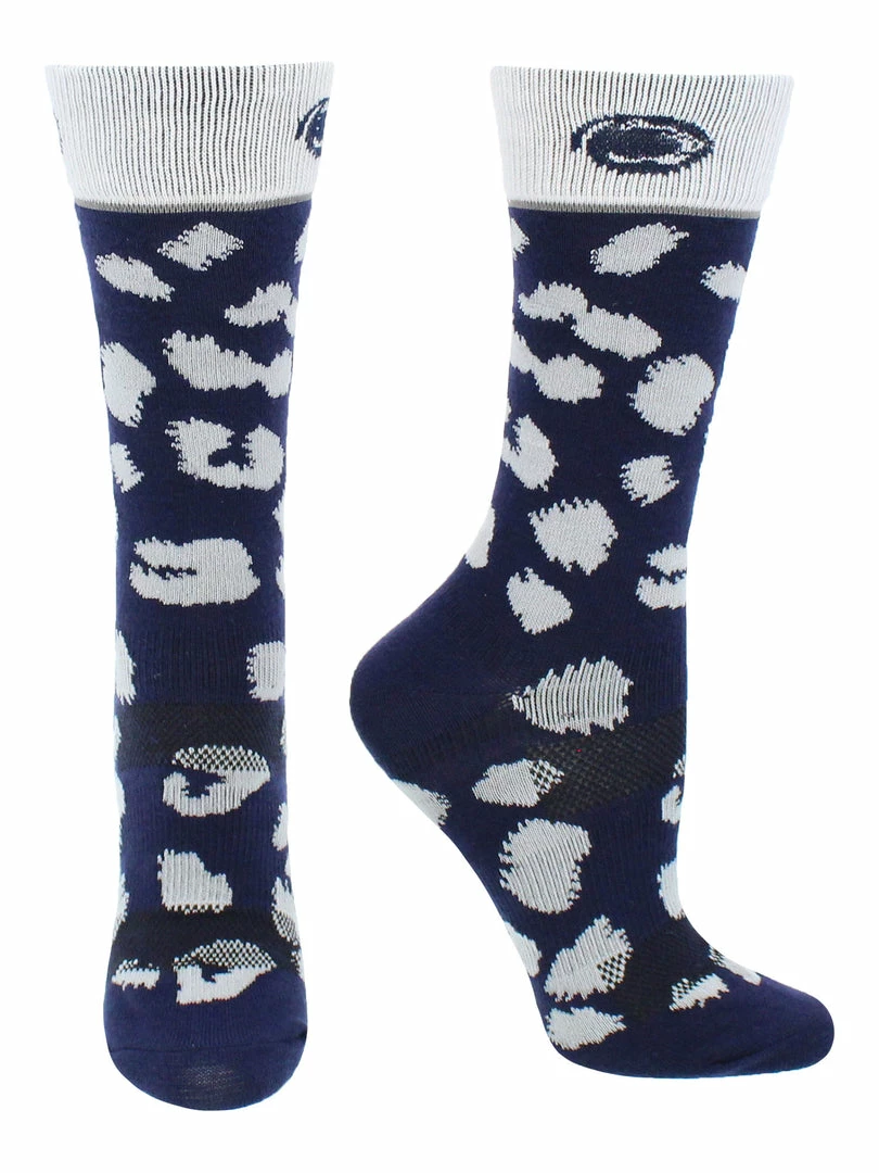 Outlet ๐ฅ TCK Penn State Nittany Lions ๐งฆ Socks ๐ฉ Womens Savage Crew ๐งฆ Socks ๐ 2 TCK Penn State Nittany Lions Socks Womens Savage Crew Socks
